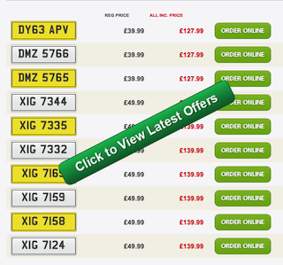 Cheap Private Number Plates under £200